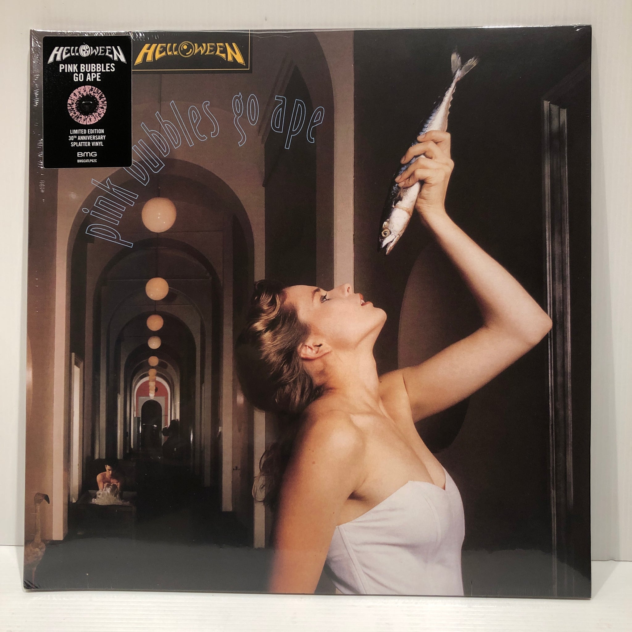 Helloween - Pink Bubbles Go Ape - Limited 30th Ann - Splatter Vinyl